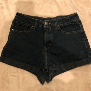 Forever 21 Shorts Blue Denim